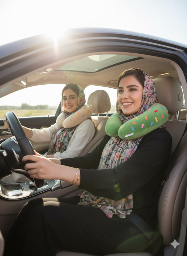 بالشت گردنی طبی دونات