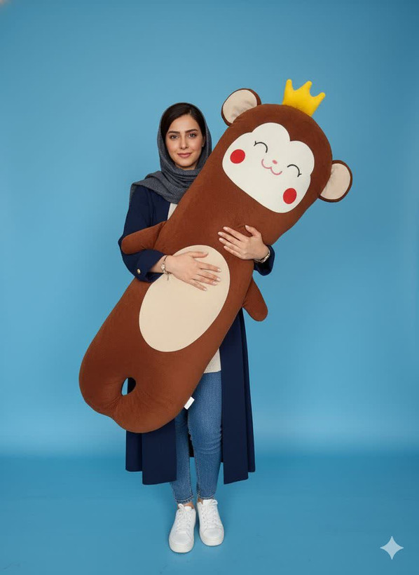 بالشت بغلی عروسکی فانتزی میمون