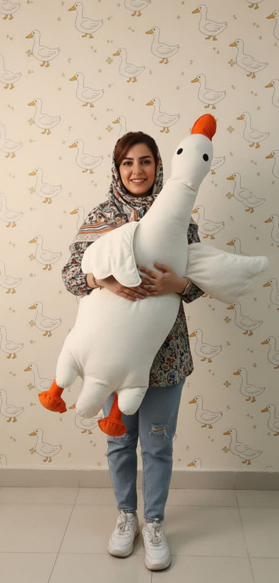 عروسک غازبالشت بغلی